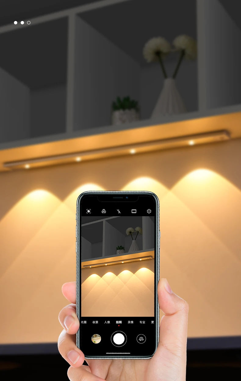 Elvra Living Smart+ Motion Light in kitchen cabinet