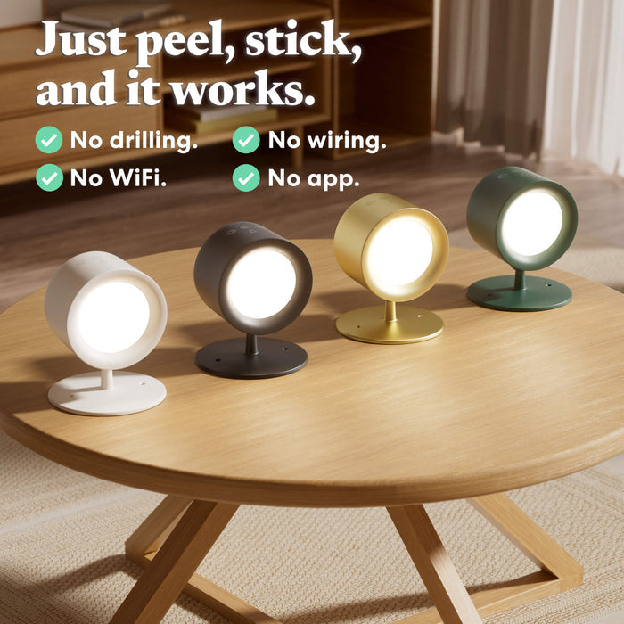 Magnetic Rotating Wall Light – Dual-Mode Ambient Lamp