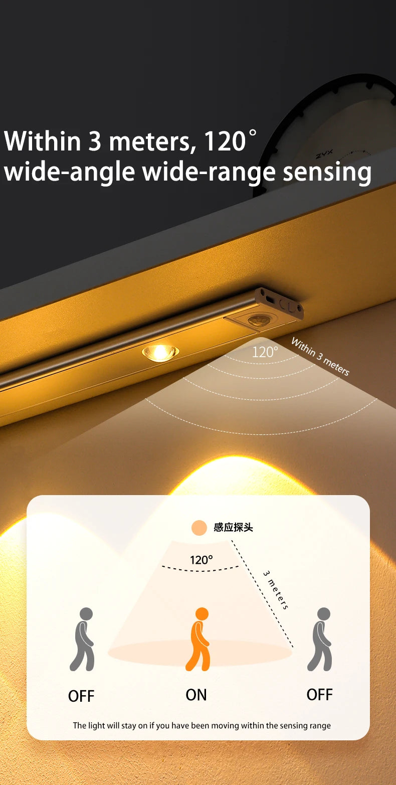 Elvra Living Smart+ Motion Light glowing
