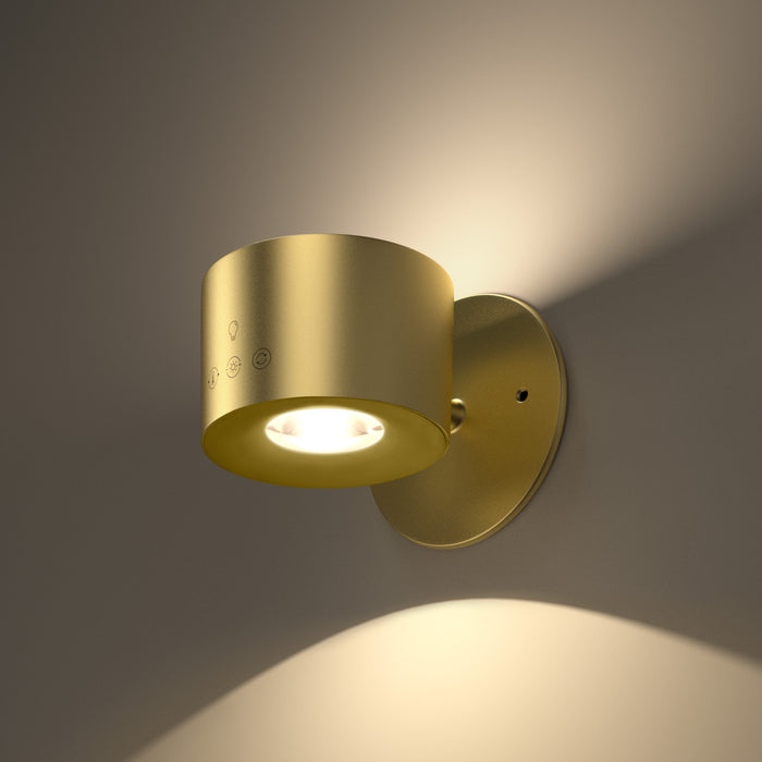 Magnetic Rotating Wall Light – Dual-Mode Ambient Lamp